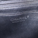 CHANEL Chain Matelasse 30 Bag Caviar Skin Black Silver CC Auth 210527SAV-19