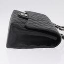 CHANEL Chain Matelasse 30 Bag Caviar Skin Black Silver CC Auth 210527SAV-4
