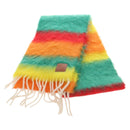 LOEWE Scarf Mohair Multicolor Auth 210534M-1