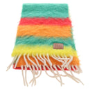LOEWE Scarf Mohair Multicolor Auth 210534M-2