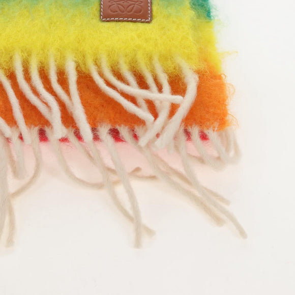 LOEWE Scarf Mohair Multicolor Auth 210534M
