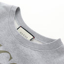 GUCCI Trainer Cotton Gray Auth 210537M-10