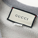 GUCCI Trainer Cotton Gray Auth 210537M-11