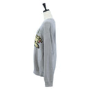 GUCCI Trainer Cotton Gray Auth 210537M-3