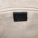 GUCCI Micro GG Canvas Guccissima Bag Leather 2way Black Gold 449657 Auth 210602V-19
