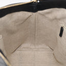 GUCCI Micro GG Canvas Guccissima Bag Leather 2way Black Gold 449657 Auth 210602V-22