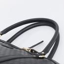 GUCCI Micro GG Canvas Guccissima Bag Leather 2way Black Gold 449657 Auth 210602V-8