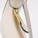 Miu Miu Hobo Hand Bag Leather 2way White Gold Auth 210603SAM-21