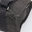 HERMES Her Line A Dos MM Backpack Canvas Gray Silver Auth 210605A-12
