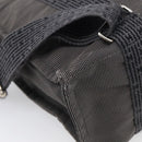 HERMES Her Line A Dos MM Backpack Canvas Gray Silver Auth 210605A-13