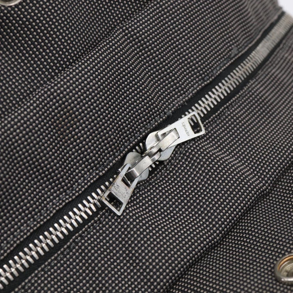HERMES Her Line A Dos MM Backpack Canvas Gray Silver Auth 210605A
