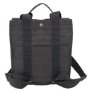 HERMES Her Line A Dos MM Backpack Canvas Gray Silver Auth 210605A-3