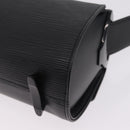 LOUIS VUITTON Epi Nocturn PM Shoulder Bag Black M52182 LV Auth 210606V-13