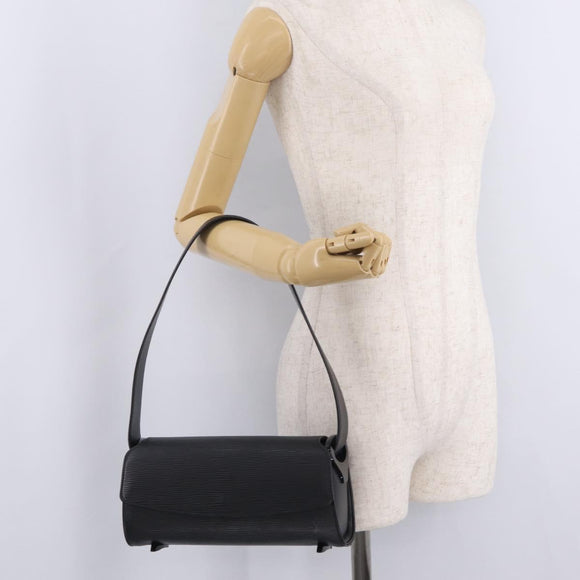 LOUIS VUITTON Epi Nocturn PM Shoulder Bag Black M52182 LV Auth 210606V