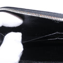 Cartier Marcello Long Wallet Leather Black Silver Auth 210609V-17