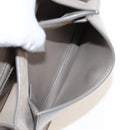 Chloe Tess Shoulder Bag Leather 2way Beige Gold Auth 210610V-28