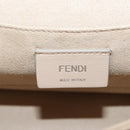 FENDI Canay Chain Bag Leather 2way Light Blue Silver 8BT283 Auth 210612M-26