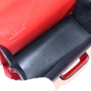 LOEWE Barcelona Shoulder Bag Leather Red Gold Auth 210613V-21