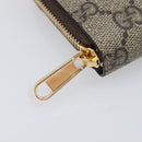GUCCI GG Supreme BNF Collaboration Wallet PVC Beige Gold 701060 Auth 210620M-12