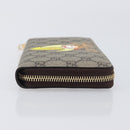 GUCCI GG Supreme BNF Collaboration Wallet PVC Beige Gold 701060 Auth 210620M-4