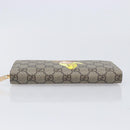 GUCCI GG Supreme BNF Collaboration Wallet PVC Beige Gold 701060 Auth 210620M-7