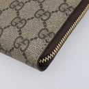 GUCCI GG Supreme BNF Collaboration Wallet PVC Beige Gold 701060 Auth 210620M-8