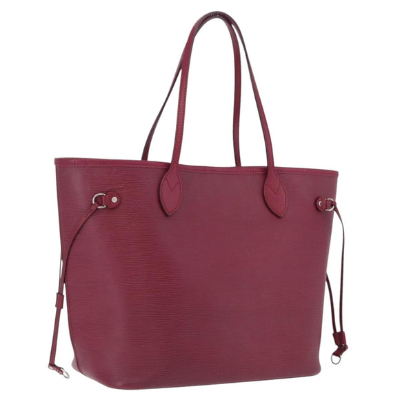 LOUIS VUITTON Epi Neverfull PM Tote Bag Wine Red Grenard M40959 LV Auth 210622A