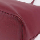 LOUIS VUITTON Epi Neverfull PM Tote Bag Wine Red Grenard M40959 LV Auth 210622A-11
