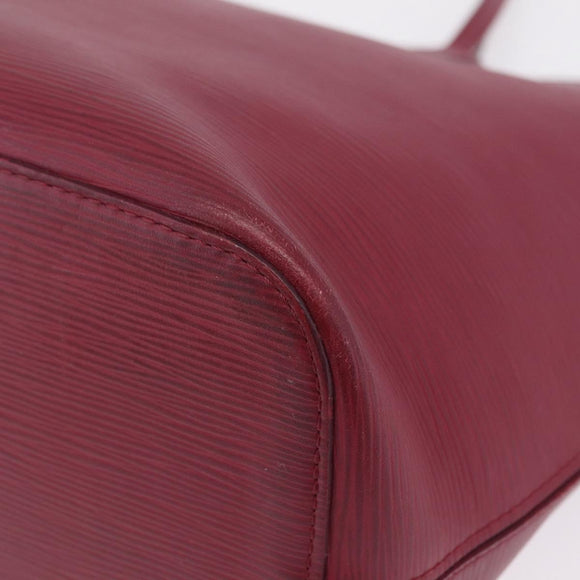 LOUIS VUITTON Epi Neverfull PM Tote Bag Wine Red Grenard M40959 LV Auth 210622A