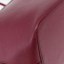 LOUIS VUITTON Epi Neverfull PM Tote Bag Wine Red Grenard M40959 LV Auth 210622A-12
