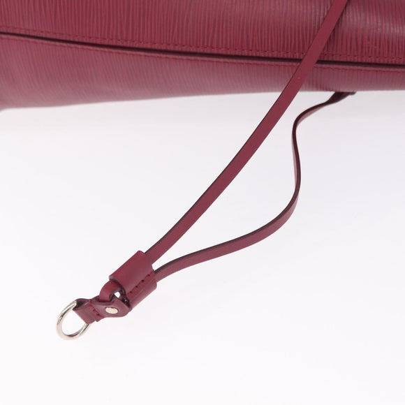 LOUIS VUITTON Epi Neverfull PM Tote Bag Wine Red Grenard M40959 LV Auth 210622A