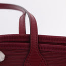 LOUIS VUITTON Epi Neverfull PM Tote Bag Wine Red Grenard M40959 LV Auth 210622A-16