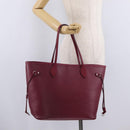 LOUIS VUITTON Epi Neverfull PM Tote Bag Wine Red Grenard M40959 LV Auth 210622A-22