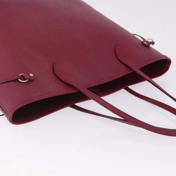 LOUIS VUITTON Epi Neverfull PM Tote Bag Wine Red Grenard M40959 LV Auth 210622A