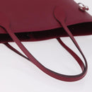 LOUIS VUITTON Epi Neverfull PM Tote Bag Wine Red Grenard M40959 LV Auth 210622A-7