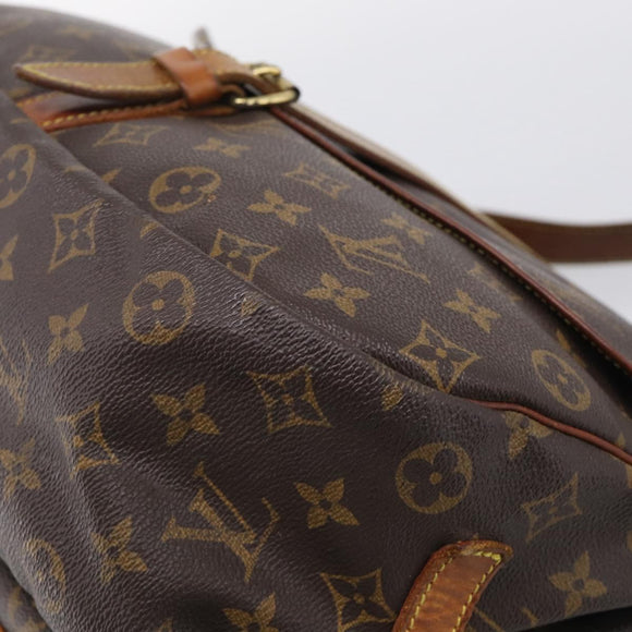 LOUIS VUITTON Monogram Saumur 35 Shoulder Bag M42254 LV Auth 210629