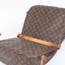 LOUIS VUITTON Monogram Saumur 35 Shoulder Bag M42254 LV Auth 210629-17