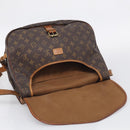 LOUIS VUITTON Monogram Saumur 35 Shoulder Bag M42254 LV Auth 210629-19