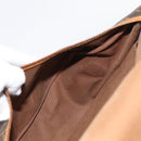 LOUIS VUITTON Monogram Saumur 35 Shoulder Bag M42254 LV Auth 210629-21
