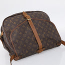 LOUIS VUITTON Monogram Saumur 35 Shoulder Bag M42254 LV Auth 210629-6