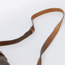 LOUIS VUITTON Monogram Saumur 35 Shoulder Bag M42254 LV Auth 210629-8