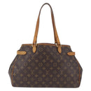 LOUIS VUITTON Monogram Batignolles Horizontal Tote Bag M51154 LV Auth 210631-3