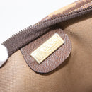 GUCCI GG Supreme Web Sherry Line Tote Bag PVC Beige Gold Auth 210632-17