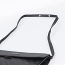 GUCCI GG Canvas Shoulder Bag Black Gold 004 49 0195 Auth 210635-8