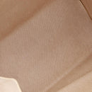 HERMES Herbag TGM Hand Bag Canvas 2way Beige Silver Auth 210637-24
