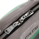 Miu Miu Hand Bag Leather 2way Gray Silver Auth 210639M-21