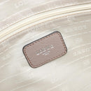 LOEWE Amazona 36 Hand Bag Leather Purple Gray Auth 210640A-17