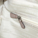 LOEWE Amazona 36 Hand Bag Leather Purple Gray Auth 210640A-22