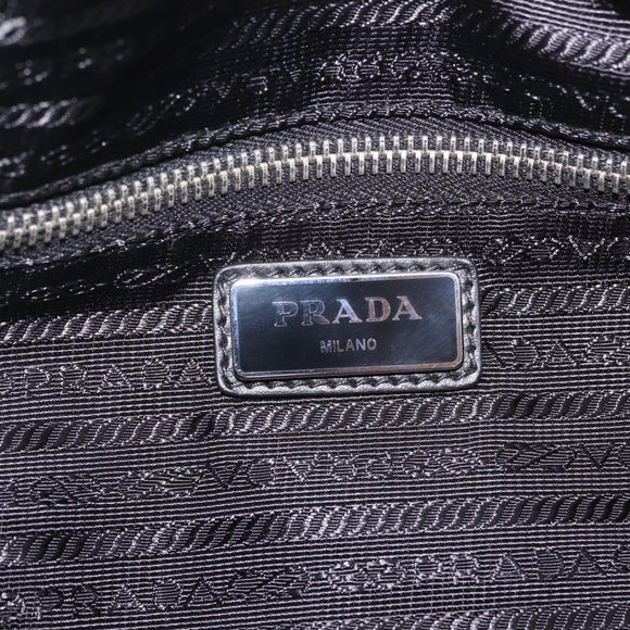 PRADA James Jean Collaboration Body Bag Leather Multicolor Silver Auth 210642M
