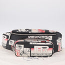 PRADA James Jean Collaboration Body Bag Leather Multicolor Silver Auth 210642M-30